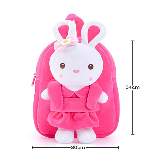 Image of Frantic School Bag for Kids Plush Baby Girl Preschool Ideal for Baby Boy & Girl Picnic Bags (2-5 Years)
