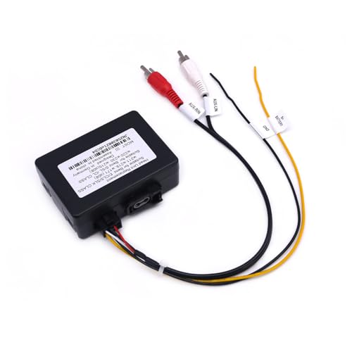 SWTNVIN Optical Fiber Decoder Box für Andriod Autoradio,Glasfaser Decoder Box (most) für Merc edes B enz CLS/E/SL/CLK/CL Serie (2002-2008)