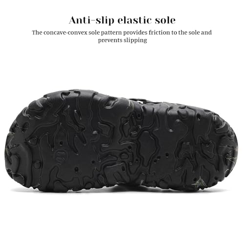 Mens Womens Clogs Outdoor Athletic Sports Sandals Non Slip Garden Work Shoes Breathable Waterproof Slides Lightweight Comfortable Casual Beach Slippers2