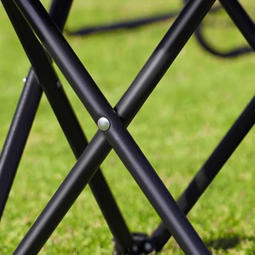 Table de camping en acier en carbone portable haute capacité et pliante pour l'extérieur - 6