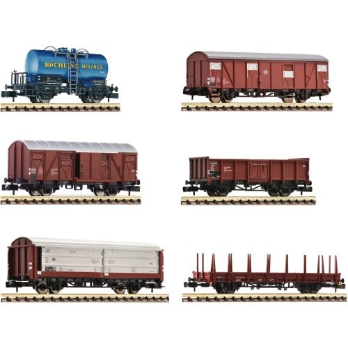 Preisvergleich Produktbild Fleischmann 880906 N 6er-Set Güterwagen der DB