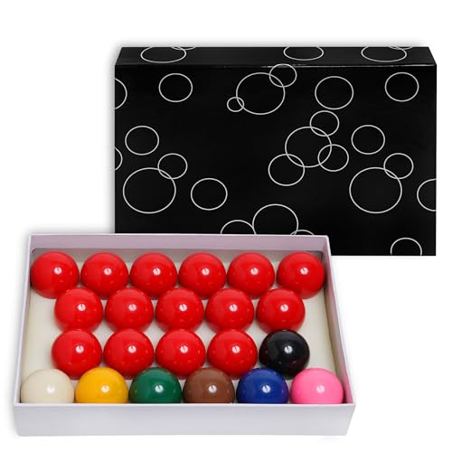 Bolas de billar de Snooker OKKO de 52,4 mm para tu salón de juegos