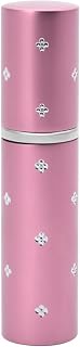Refillable Perfume Bottle,10ml Aluminium Mini Perfume Spray Bottle Portable Empty Travel Bottle Travel Perfume Atomizer(pink)