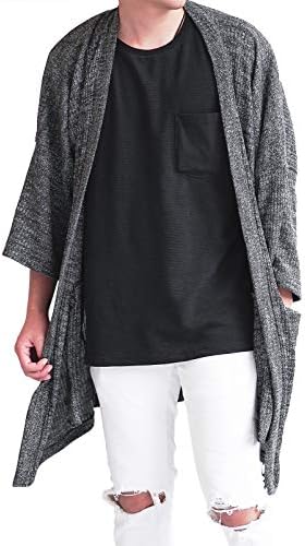 gray kimono cardigan
