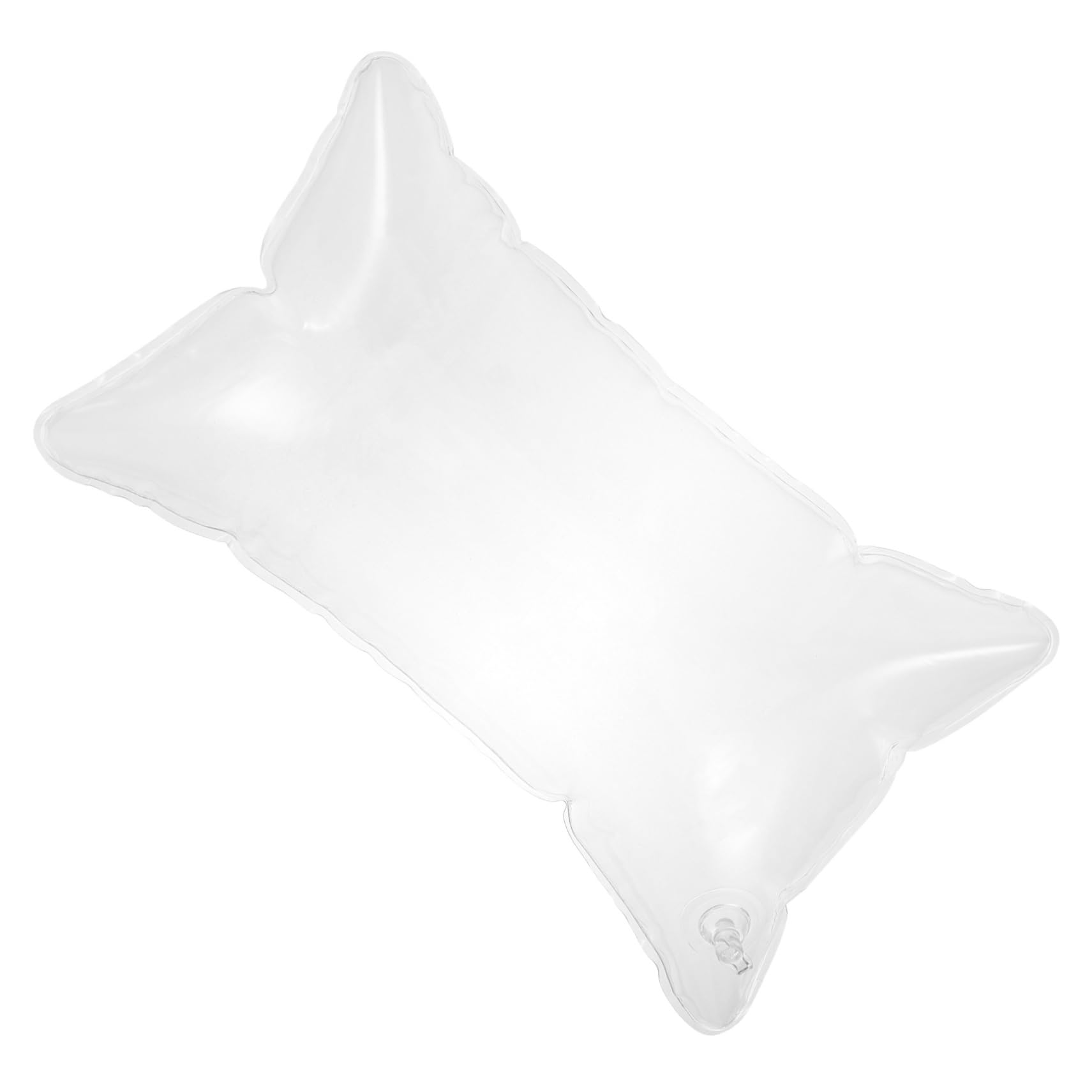Gatuida 4piezas Cojín Inflable Transparente para Camping Almohada para Viajes y Actividades Al Aire