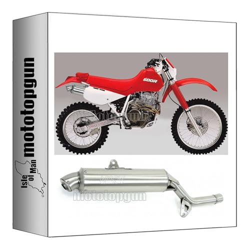 Tubo de escape de acero Honda XR 600 R Arrow Paris Dacar silencioso mototopgun 72006pd
