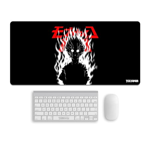 Image of Mob Psyho 100 Anime Printed Desk Mat | Deskpad | Mouse Pad | Laptop Mat for Work from Home | Gaming Anime Mouse Pad | Computer Table Mat | Deskpad for Office Table
