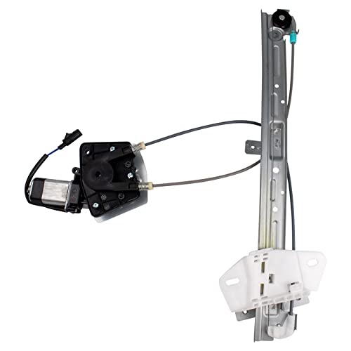 Image of TRQ Front Left Power Window Regulator & Motor Assembly Drivers Side Compatible with 2000-2005 Dodge Neon 2000-2001 Plymouth CH1350128 CH1350140
