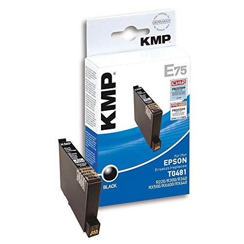 KMP Tintenkartusche für Epson Stylus Photo R300, E75, black