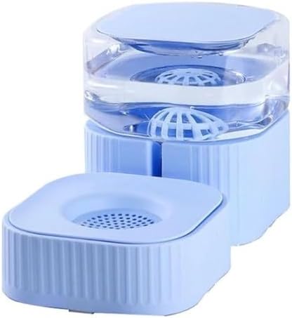 Automatic Self-Dispensing Pet Feeder and Water Dispenser for Small Medium Big Dog Pets Puppy Kittens (1.8L Dog Water Bottle)