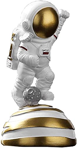 WQQLQX Statue Astronauter Statue Dekoration Harz Aerospace Traum Skulptur...