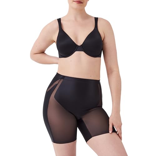Image of SPANXshape Booty-Lifting Mid-Thigh Short - Butt Lifting Shorts - Medium Compression - With Tummy Shaping