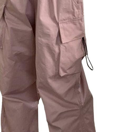 JEShifangjiusu Mens Oversize Hip Hop Cargo Pants High Waist Wide Leg Lounge Trouser Quick Dry Stretch Sport Pant3