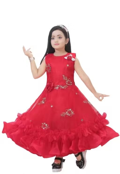 Image of Sparkle Bloom Tiered Party Frock for