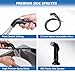 Black Kitchen Sink Faucet,Matte Black Kitchen Faucet with Sprayer,3 0r 4 Hole Kitchen Faucets for RV Laundry Utility Kitchen Faucet KMF023B-2