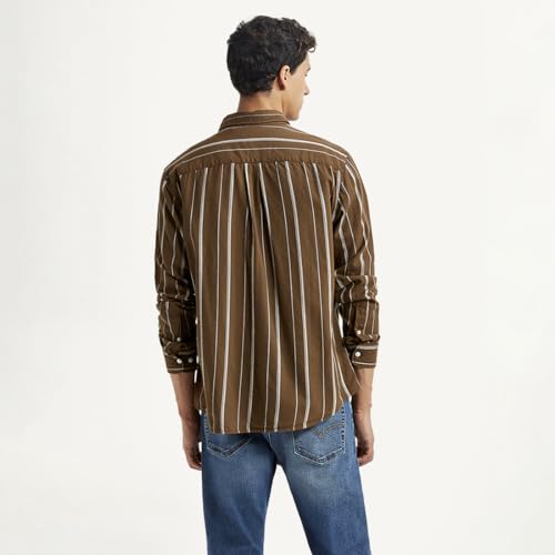 Image of Levi's Men's Striped Slim Fit Shirt