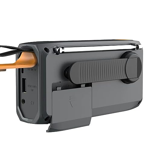 Radio manivelle Bluetooth FM pour ne jamais manquer de batterie
