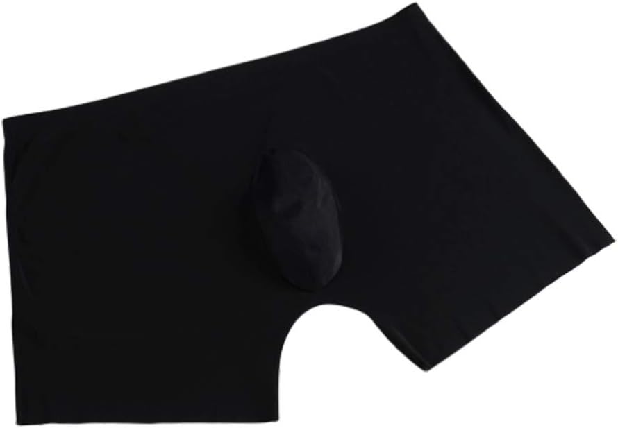Mens Boxer Briefs Cool Comfortable Elegant Black
