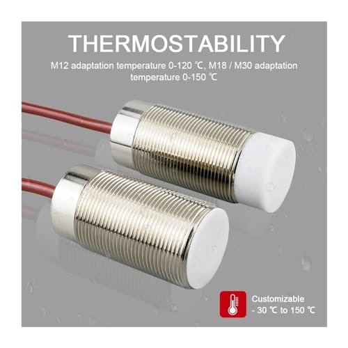 Sensor M18 PNP NC resiste alta temperatura 150 grados para industria 4