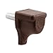 Prime-Line Products U 9303 Shelf Support Peg, 3mm, Metal/Plastic, Brown,(Pack of 8)