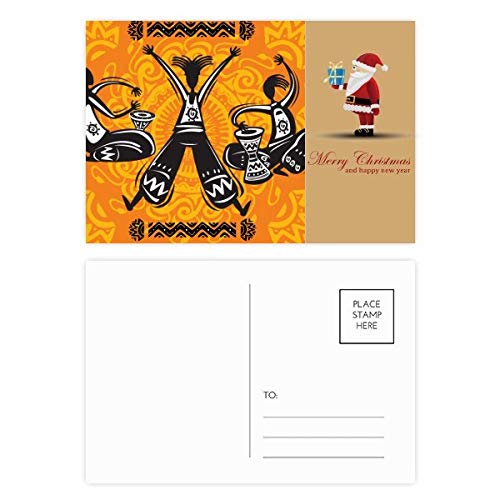 Cartes postales de danse Mexique et totems pour décorer vos murs et correspondances