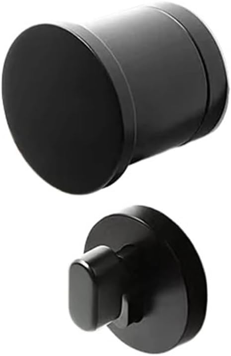 Door Lock Interior Handle Black Split Silent Wooden Door Handle(Magnetic Lock)