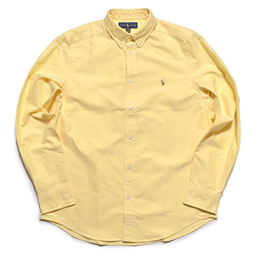 [ポロ ラルフローレン] ワンポイント オックスフォードシャツ 323-677133 長袖 M 04.イエロー [並行輸入品]