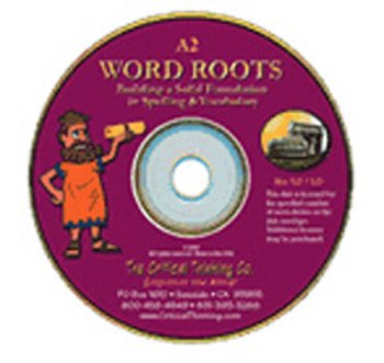 CRITICAL THINKING PRESS WORD ROOTS SOFTWARE LEVEL A2