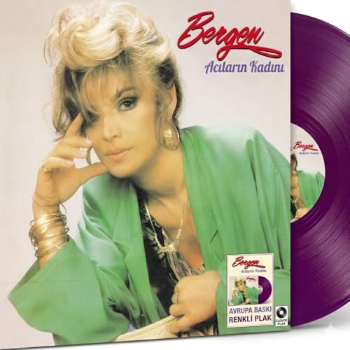 Bergen Acıların Kadını Avrupa Baskı Mor Vinil LP Renkli Plak