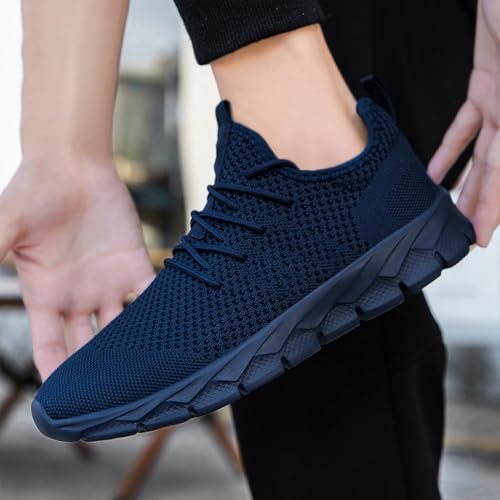 Image of Oltyutc Mens Trainers Running Walking Mesh Slip On Shoes Lightweight Comfortable Badminton Gym Tennis Sneakers Athletic