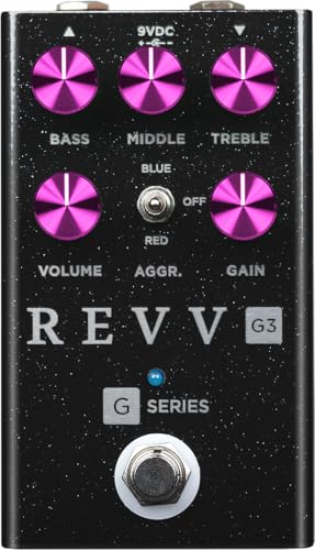 Revv Amplification (�����E�A���v���t�B�P�[�V����) G Series G3 Pedal, Black Sparkle