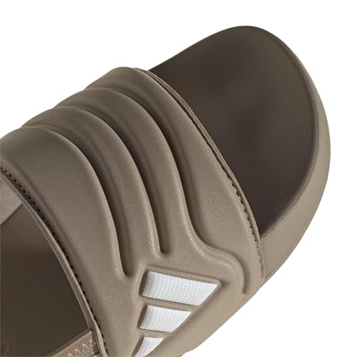 adidas Mixte enfant Adilette Estrap 2.0 Slides Children Sandal, trace khaki/trace khaki/ftwr white, 29 EU