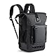 RIDEIRON Rucksack Herren Damen Wasserdichter,Reise Rucksack,Handgepäck Rucksack,Rolltop Rucksack 500D PVC mit Computereinsatz fürs Motorrad,Reiten, Angeln, Outdoor Reisen, den täglichen Gebrauch(35L)