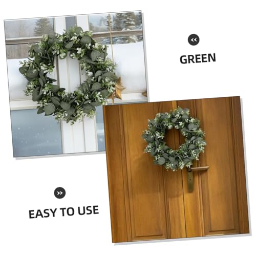 Couronne artificielle eucalyptus résistant aux intempéries pour déco durable - 8