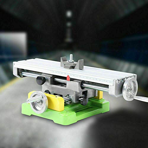 Multifunction Worktable Milling Working Table Milling Machine Compound Drilling Slide Table For Bench Drill Cross Slide Bench Drill Vise Fixture XY Axis