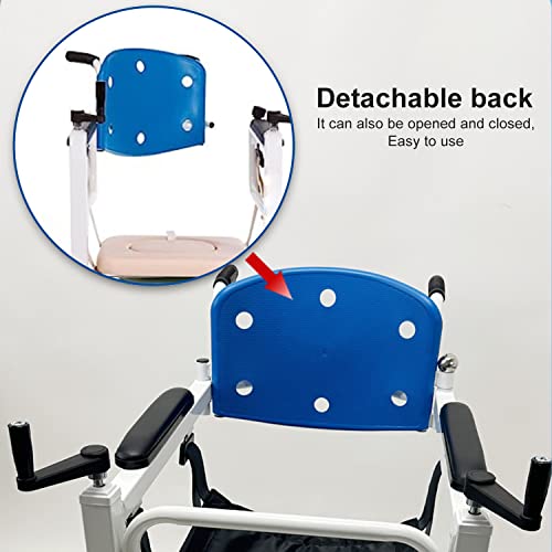Patient Lift Wheelchair,Patient Transfer Chair With 180° Split Seat,Wheelchair To Car Transfer Lift,Transport Chair With Potty Lift Assist Devices,Patient Lift Aid For Elderly Senior Handicap,330Lbs #TOP4