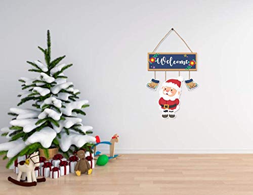 Image of PRINTELLIGENT Marry Christmas Home Door Hanging (Door-C)