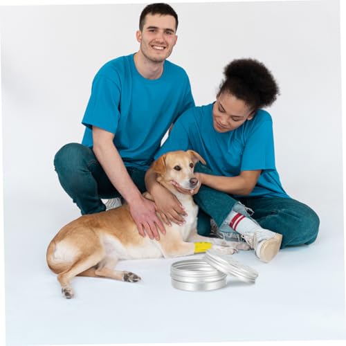 Luxshiny 12 Stück Aluminium Dufttrainingsbox Geruchstraining Hund Nase Trainingsbehälter Für Jagdhunde Und Arbeitshunde