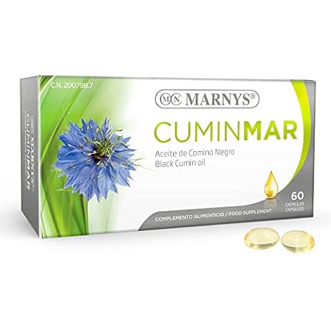 Marnys Cuminmar, Aceite de Comino Negro Cápsulas Cover