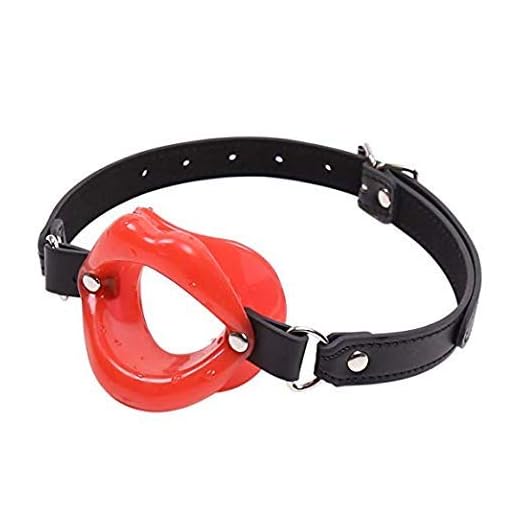 Lip - Boquilla de Boquilla Abierta Oral, Juguete de Bondage para esclavijas, 18 Unidades