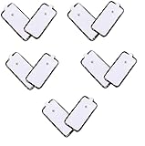 TENS Replacement Pads Electrode Self Adhesive Premium Quality XL Extra Large Snap On Sticky Reusable Pads 5 Pairs (10 Pads)
