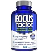 Focus Factor Brain Supplement & Complete Multivitamin (150 Count) with Zinc, Magnesium, Vitamins ...