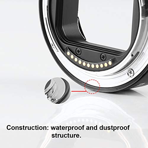 Meke Mk-Z-Af1 11Mm 18Mm Full Frame Macro Metal Af Auto Focus Extension Tube Adapter Ring Kit Compatible With Nikon Z Series Cameras Z5 Z6 Z7 Z50 Z6Ii Z7Ii #TOP2