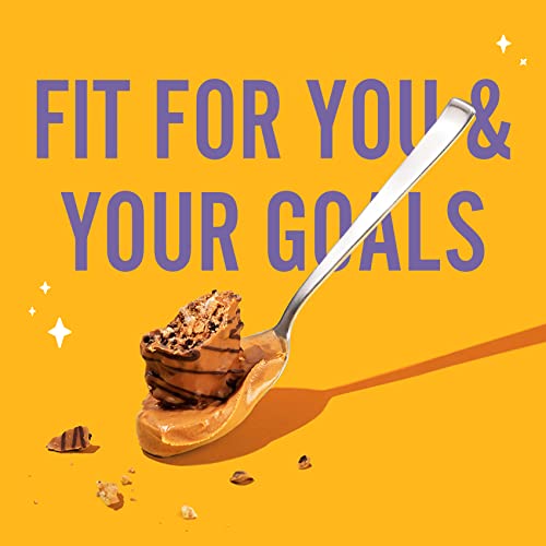 Alani Nu Fit Snack Protein Bar, Gluten-Free Bars, 16g Protein, Low-Sugar, Low-Carb, Gluten-Free, Peanut Butter Crisp, 12 Servings