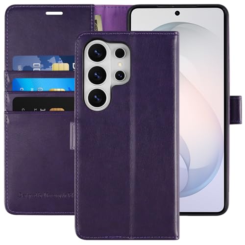 Protection RFID Samsung Galaxy 26 Ultra 5G étui portefeuille porte-carte violet