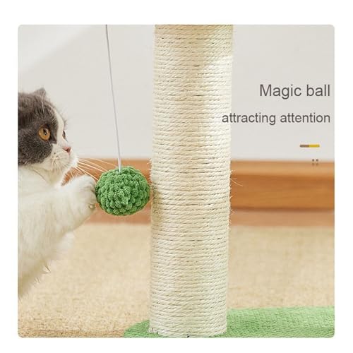 Arbre à chat résistant pour chaton actif avec griffoir sisal facile à monter - 3