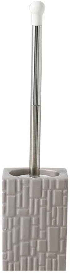 Toilet Brush and Holder Set Toilet Brush Holders Porcelain/Stainless Steel Toilet Brush Colorful Toilet Brush Bathroom Accesories Toilet Brush Set Toilet Bowl Brush for Bathroom (Color : C) (C)