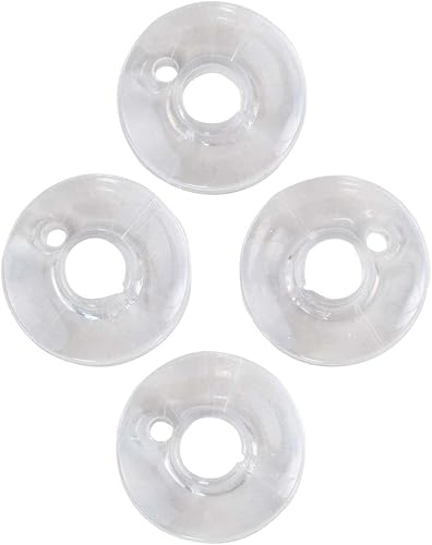 Miniatura 2 de SINGER Bobbins - Bobinas de plástico transparente clase 66, bobinas de repuesto para máquina de coser, bobinas de máquina de coser, accesorios para