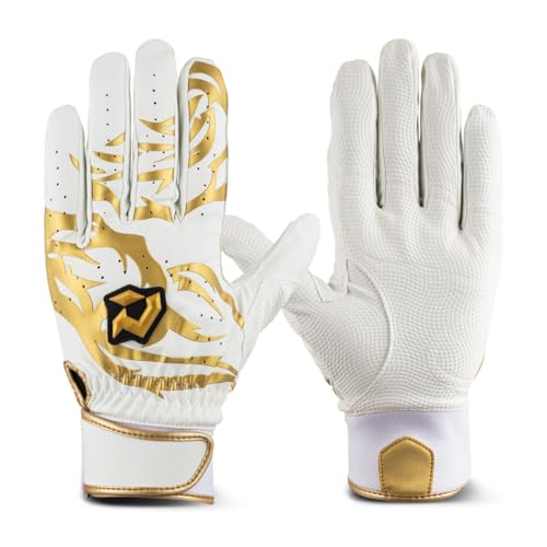 �f�B�}���j(DeMARINI) �싅 �o�b�e�B���O�O���u �f�B�}���j DM-3 �o�b�e�B���O�O���u(����p) �z���C�g/�S�[���h S S White/Gold/ WB5779002S