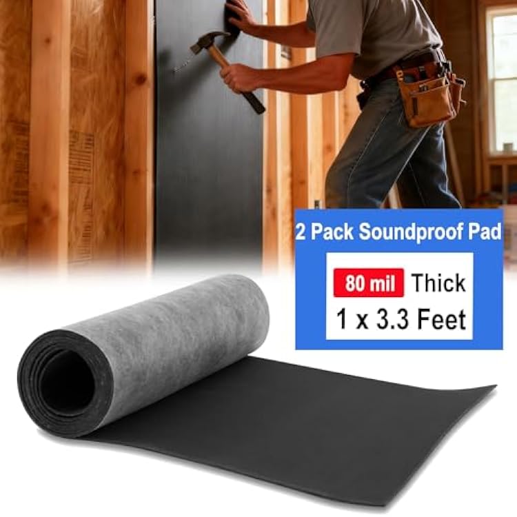 Pvc Material Soundproofing Foneso Mass Loaded Vinyl Sound Proof Barrier, 1 x India | Ubuy